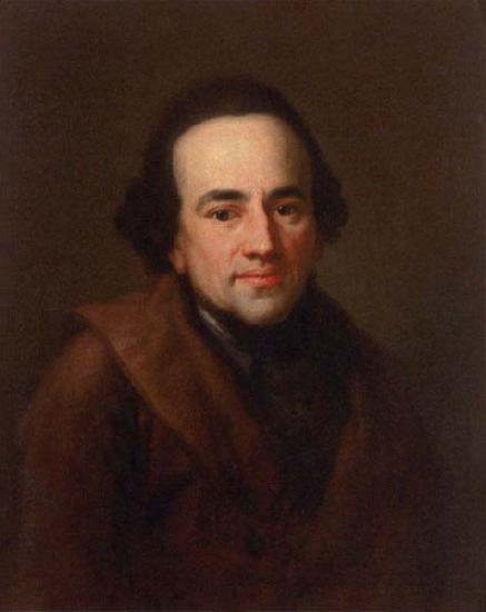 Anton Graff Portrait of Moses Mendelssohn France oil painting art